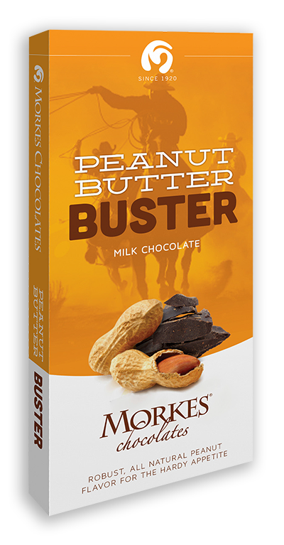 peanut butter buster morkes classic chocolate bar